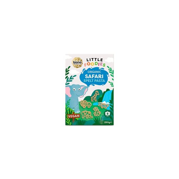 Biona Organic Speltpasta Safari, kologisk - 250 g.