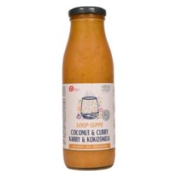Rmer Karry og Kokos suppe, kologisk - 500 ml.
