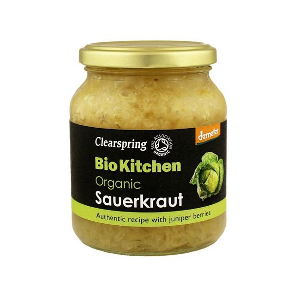 Clearspring Surkl/sauerkraut - Biodynamisk, kologisk - 360 gr.
