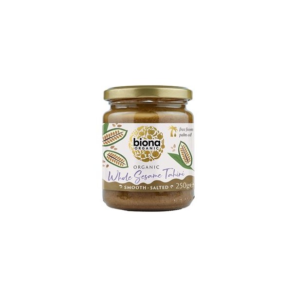 Biona Organic Tahin m. salt, kologisk - 250 g.
