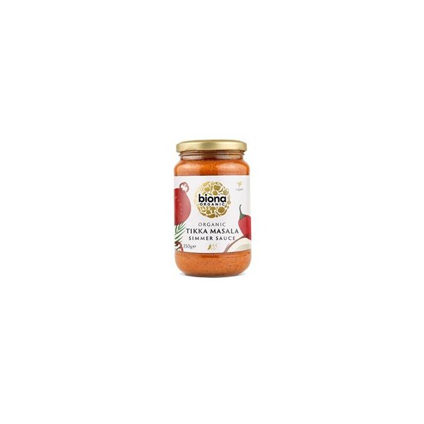 Biona Organic Tikki Masala simre sovs, kologisk og Vegansk - 350 g. 