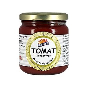 Rømer Tomat Koncentrat Puré, Økologisk - 200 g.
