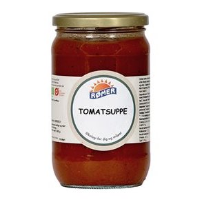 Rmer Tomat suppe, kologisk - 680 g.