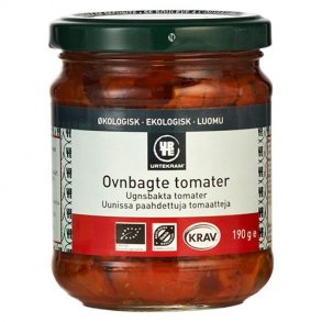 Urtekram Ovnbagte Tomater i olie kologisk - 190 g.