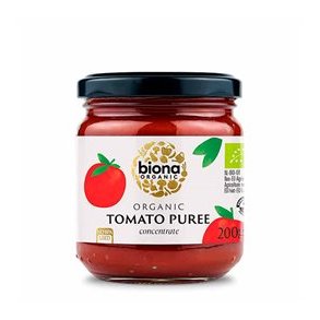 Biona Organic Tomatpuré Koncenteret, Økologisk - 200 g.