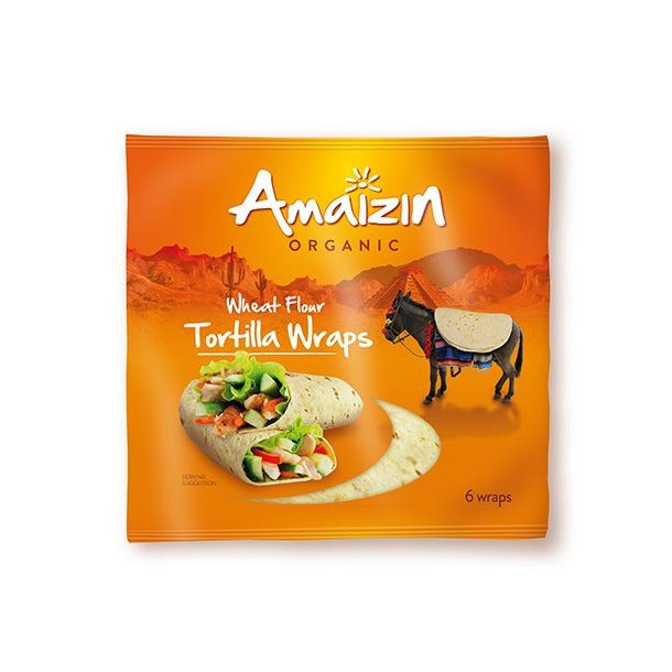 Biogan Tortilla Wraps - kologisk - 6 stk.