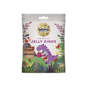 Biona Organic Vingummi Dinosaurer. kologisk - 75 g.