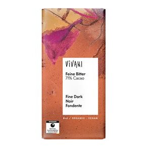 Vivani Chokolade 71% kakao, �kologisk - 80 g.