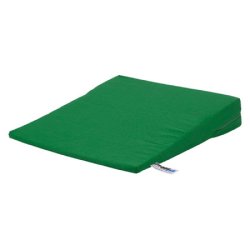 Kilepude i fast skum med bomuldsbetrk (38 x 38 x 7/1 cm)