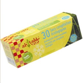 Biogan Fryseposer af bioplastik 15 stk. 6L