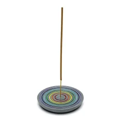 R�gelsespind holder i sort s�besten - Regnbue