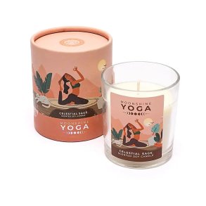 Moonshine Yoga soyavokslys, Himmelsk Salvie - 1 stk