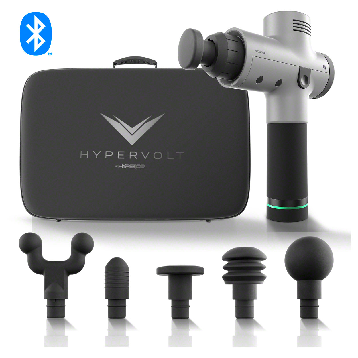 Hyperice Hypervolt Vibration Massageapparat Med Bluetooth Sæt Med Opbevaringstaske
