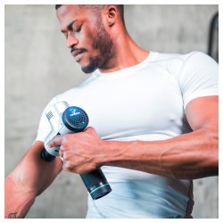 Hyperice Hypervolt Vibration Massageapparat med Bluetooth - St med opbevaringstaske