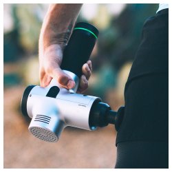 Hyperice Hypervolt Vibration Massageapparat med Bluetooth - St med opbevaringstaske