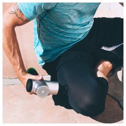 Hyperice Hypervolt Vibration Massageapparat med Bluetooth - St med opbevaringstaske