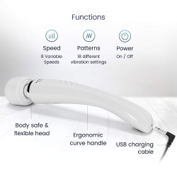 Curve Trdls Massagestav - Hvid
