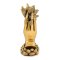 H�nder med Lotus statue, Guld farvet - 14,5 x 10 x 25 cm