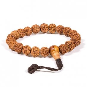 Mala Armbånd med Rudraksha-perler - 21 perler