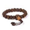 Mala Armbnd med polerede Rudraksha-perler - 21 perler