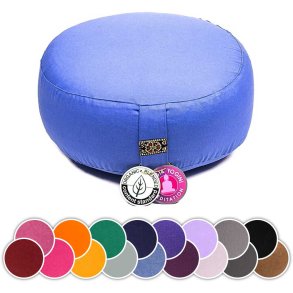 Yogi & Yogini Meditationspude i kologisk bomuld - 33x17