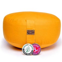 Yogi &amp; Yogini Meditationspude i kologisk bomuld - 33x17