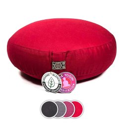 Yogi &amp; Yogini Meditationspude i kologisk bomuld - 33x12