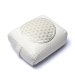 Yogi & Yogini Rektangulær Meditationspude m. boghvedeskaller i Natur, Flower of Life - 38x28x13 cm