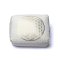 Yogi & Yogini Rektangulr Meditationspude m. boghvedeskaller i Natur, Flower of Life - 38x28x13 cm