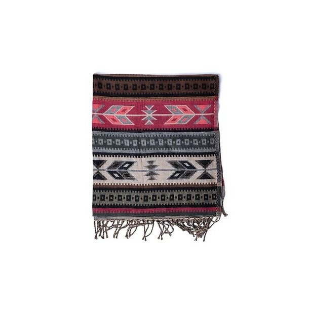 Luksus Meditationssjal i bldt akryl - Nomade - 100x200 cm.