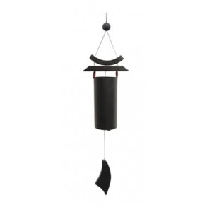 Zen Vindspil til meditation - Sort - 58 cm.