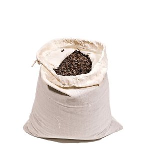 Boghvedeskaller til genopfyldning af meditationspuder - 850 g.