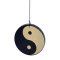 Yin Yang Vindspil/Klokkespil med 5 klokker - 35 cm.