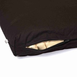 Zabuton Basic Meditationspude - 80 x 80 cm. - Sort