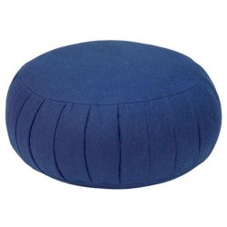 Zafu Basic Meditationspude med speltskaller - 36 x 17 cm.