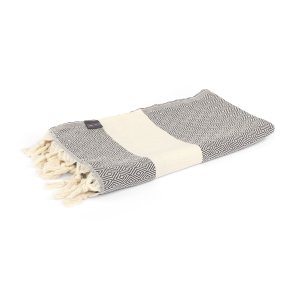 Meditationssjal i diamantmnster - 100 x 175 cm