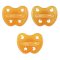 Hevea Pacifier Trial Trio-pakke 0+ mdr - Natur