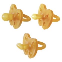 Hevea Pacifier Trial Trio-pakke 0+ mdr - Natur
