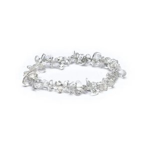 Armbnd med Bjergkrystal chips - 1 stk.