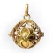 Lotus-vedh�ng med harmonibold eller aromabold - Guld