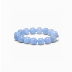 SOI Chunky Aquamarin Krystal armbånd - Mod