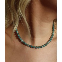 SOI Aquamarin Krystal halskde - Mod