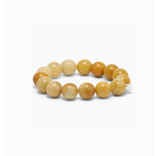 SOI Chunky Orange Aventurin Krystal armbnd - Glde