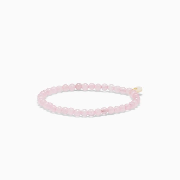 SOI Rosakvarts Krystal armbnd - Krlighed