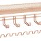 Smykkeorganizer til v�g, Rose Gold - 38,1 x 7 x 15,9 cm