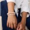 SOI Chunky Rosa Jade Krystal armbnd - Sindsro