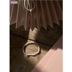 SOI Rosakvarts Krystal armbnd - Krlighed