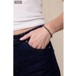 SOI Indian Agate Krystal armbnd - Styrke