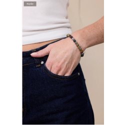 SOI Indian Agate Krystal armbnd - Styrke