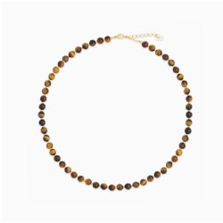 SOI Tiger Eye Krystal halsk�de - Healing